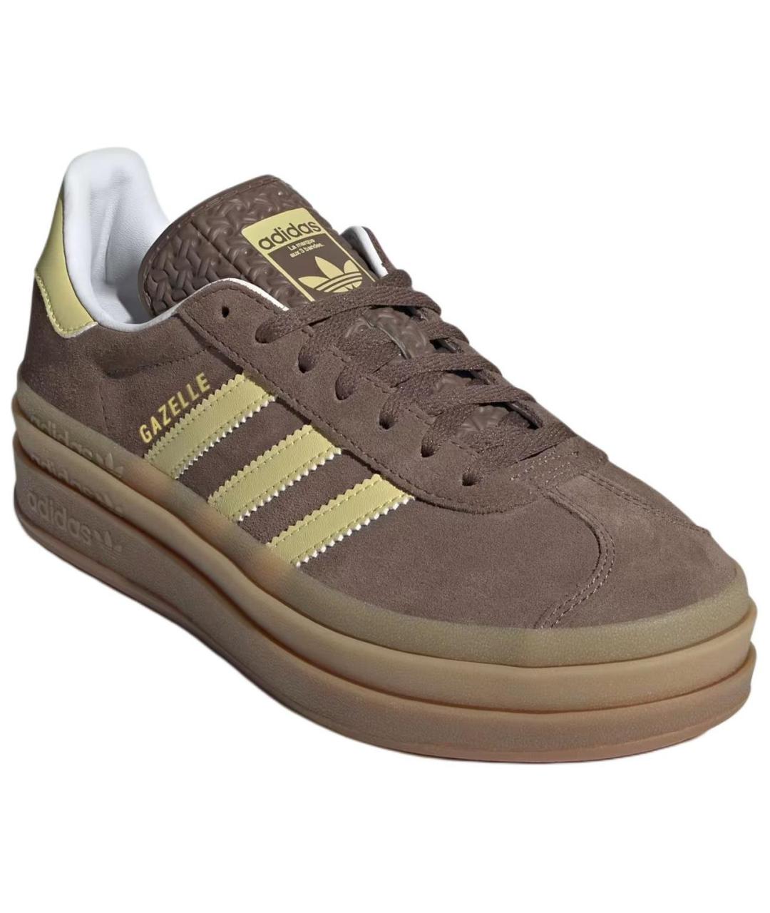 ADIDAS Коричневые кеды, фото 3
