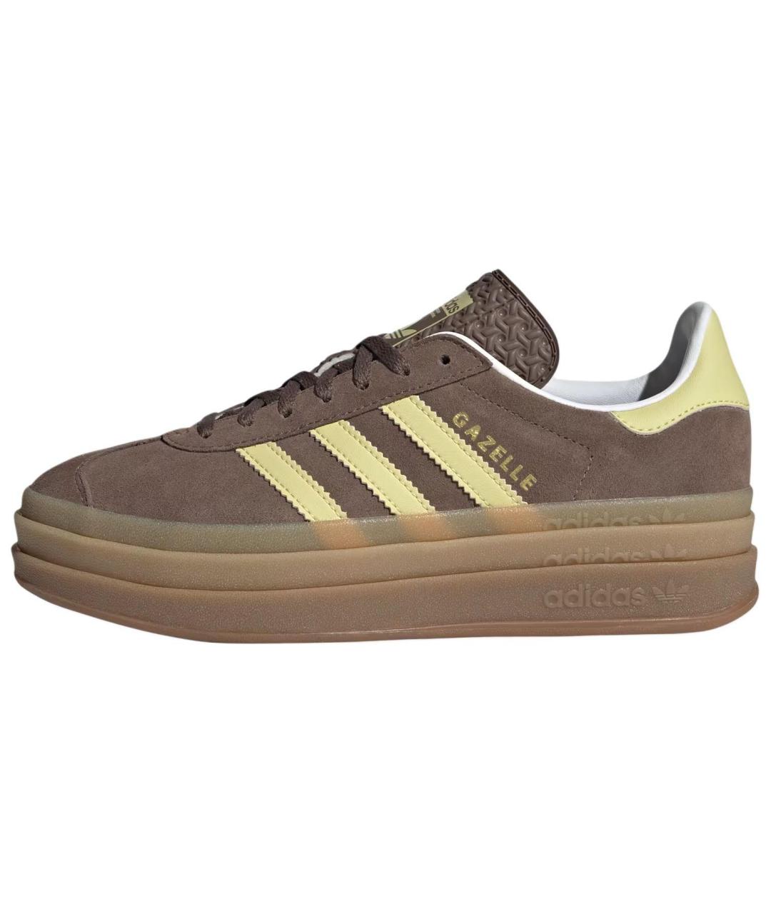 ADIDAS Коричневые кеды, фото 2