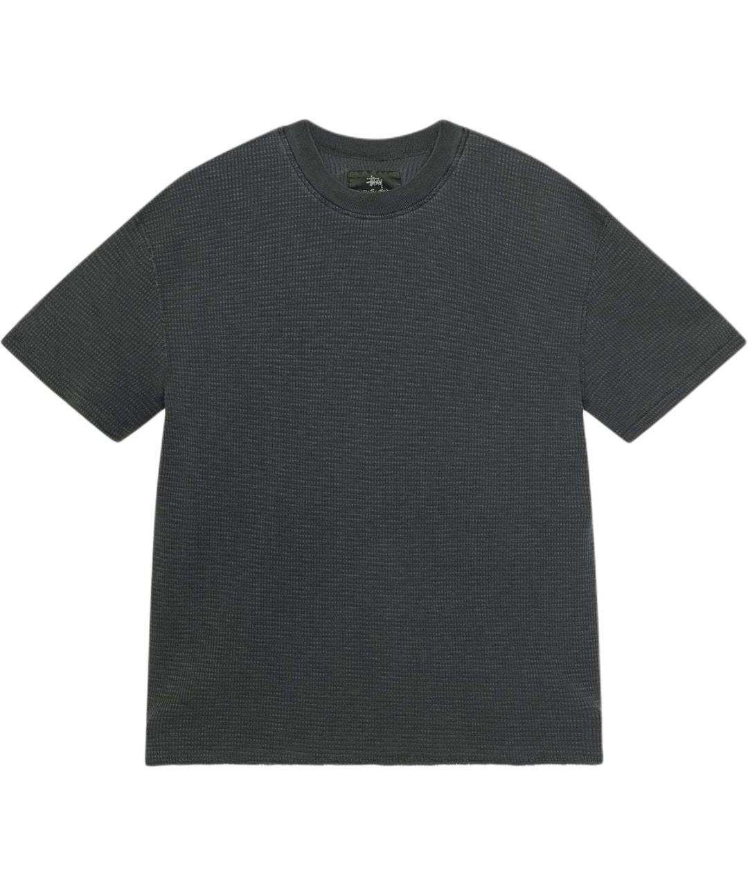 STUSSY Черная футболка, фото 1