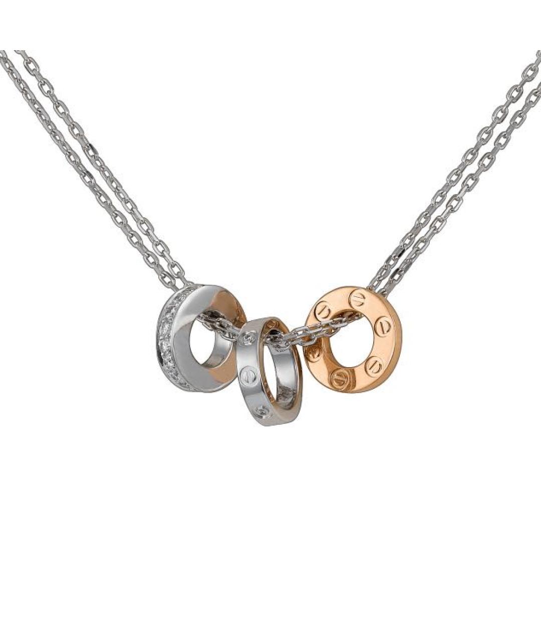 CARTIER Подвеска из белого золота, фото 1