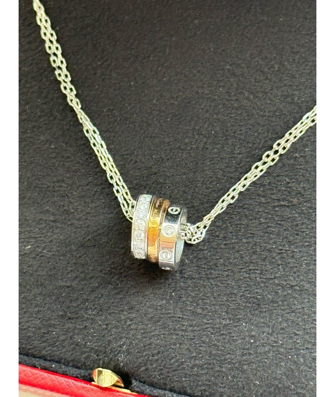 CARTIER Подвеска из белого золота, фото 4