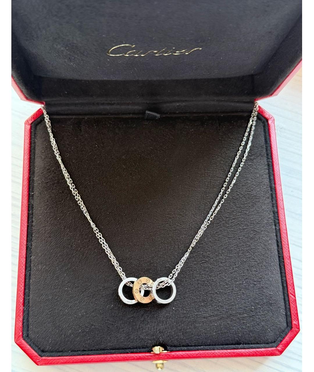 CARTIER Подвеска из белого золота, фото 2