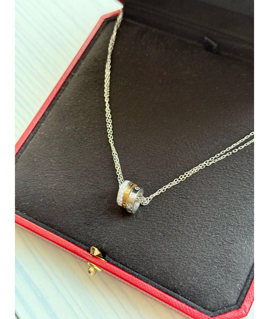 CARTIER Подвеска из белого золота, фото 3