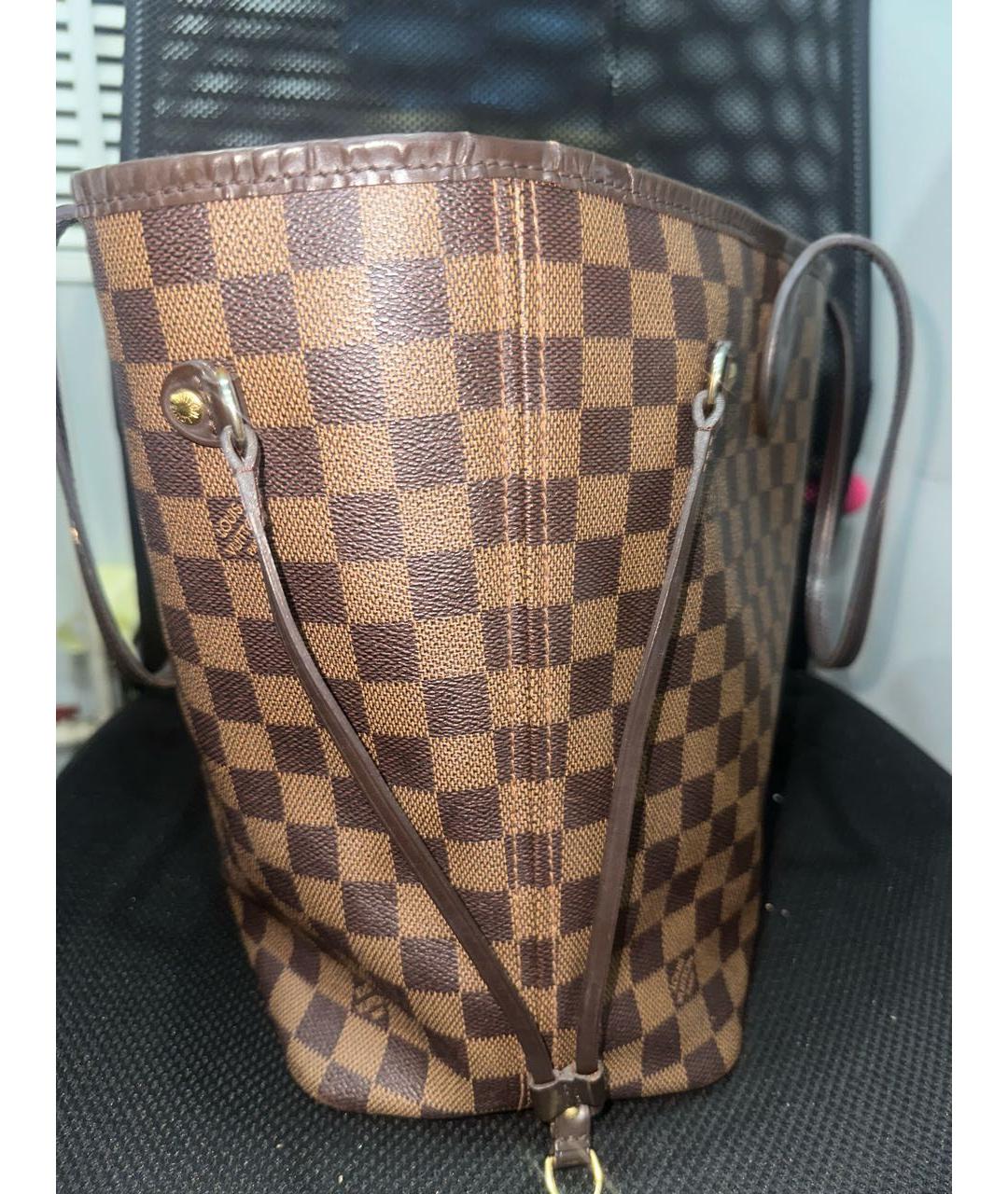 LOUIS VUITTON Коричневая сумка тоут, фото 4
