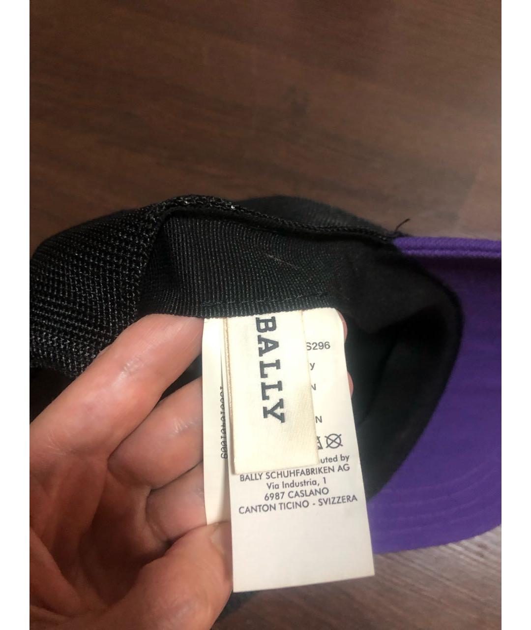 BALLY Мульти хлопковая кепка/бейсболка, фото 5