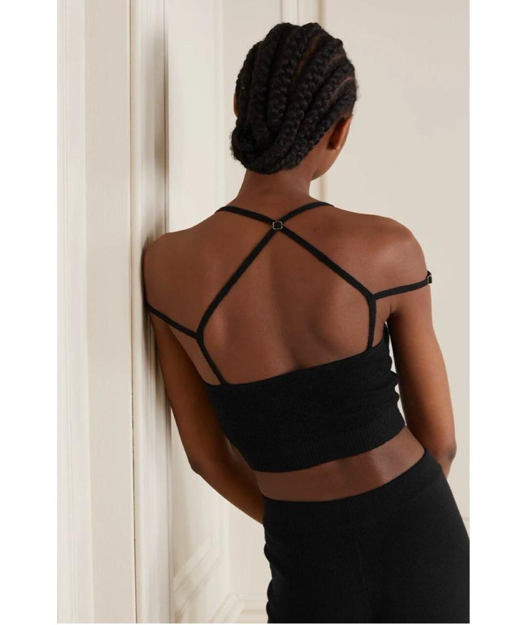 JACQUEMUS Черная майка, фото 3