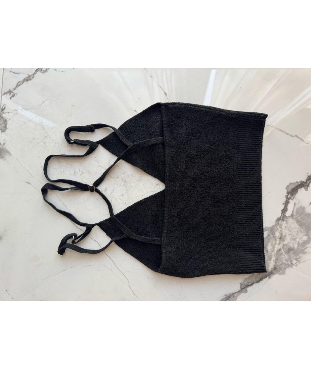 JACQUEMUS Черная майка, фото 6