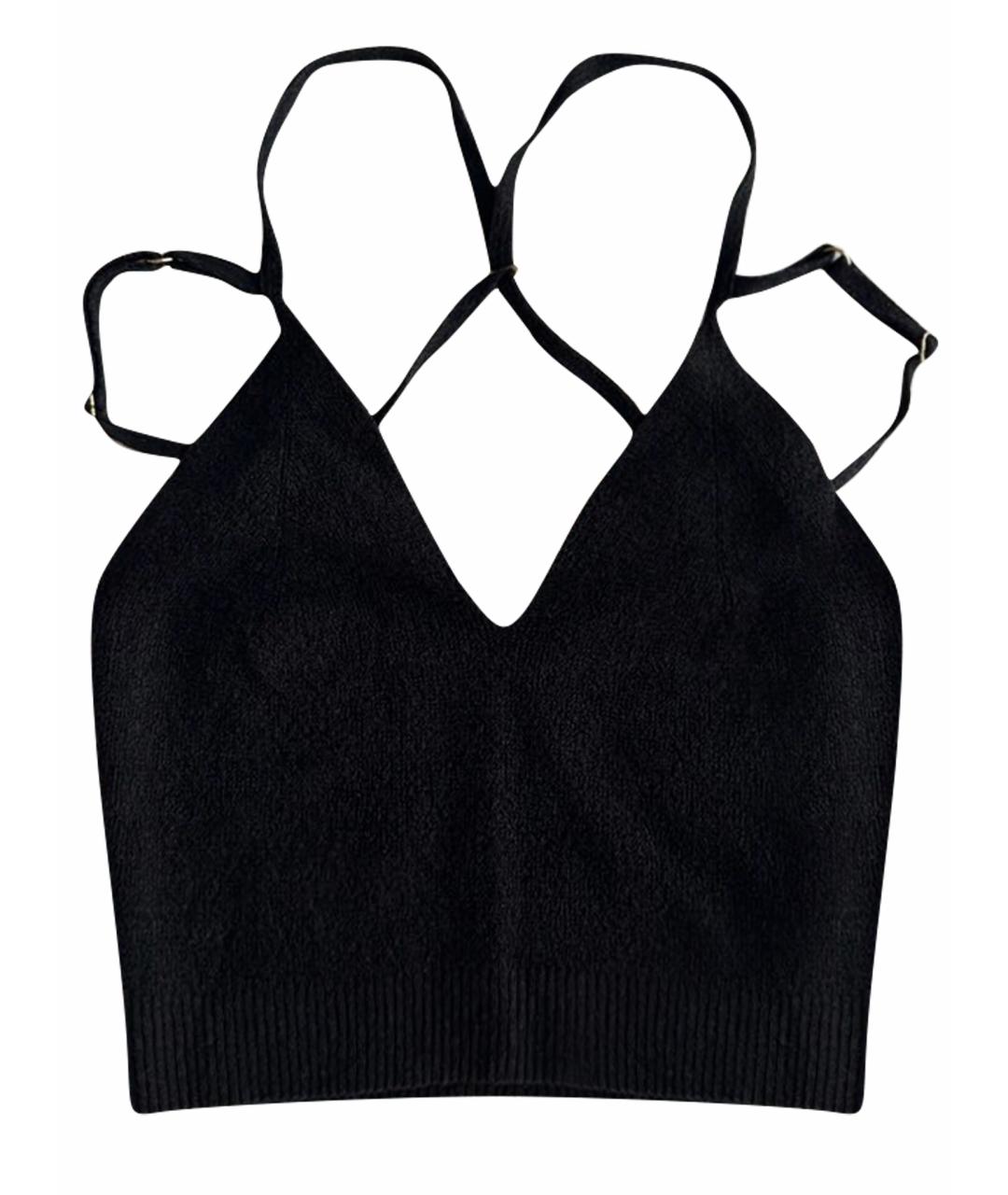 JACQUEMUS Черная майка, фото 1