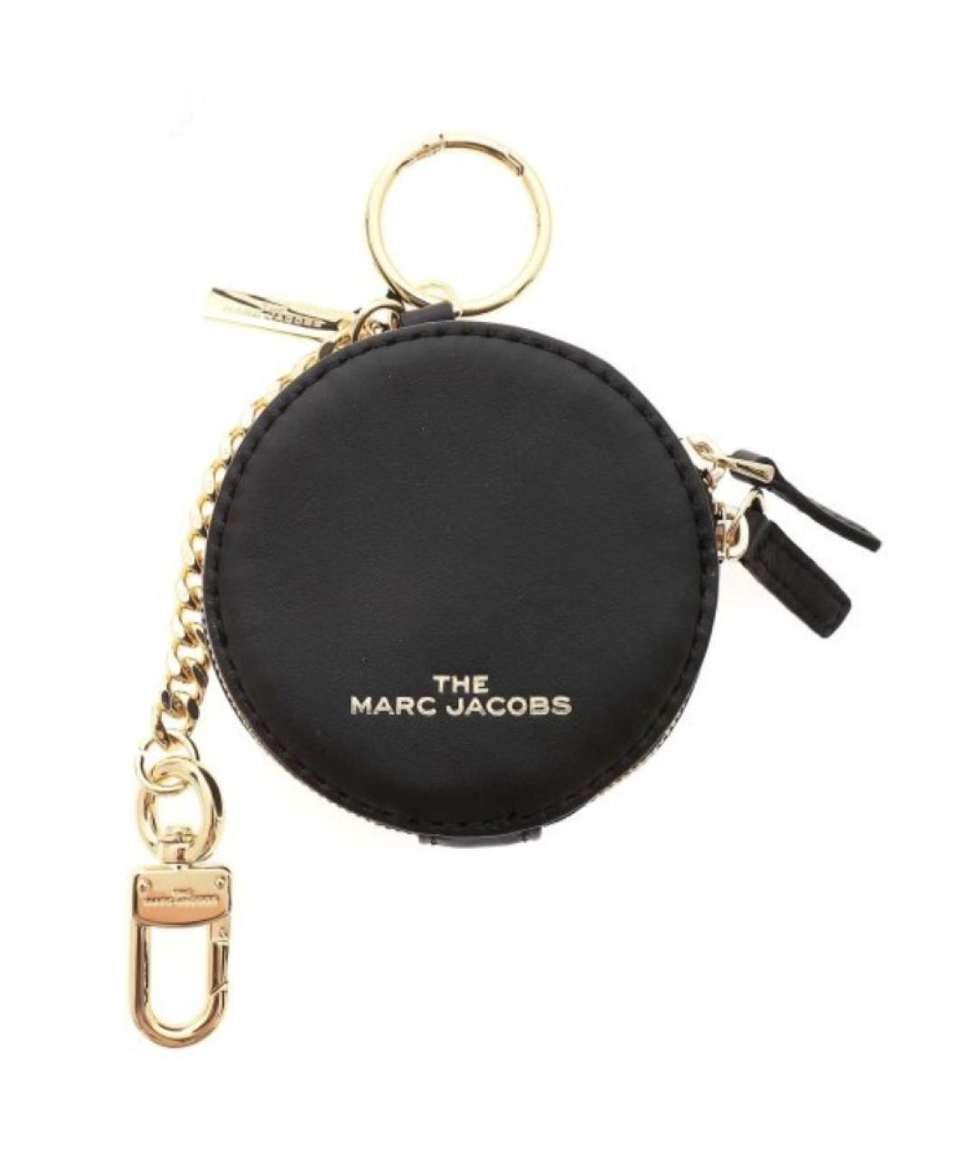 MARC JACOBS Черный кожаный кошелек, фото 1