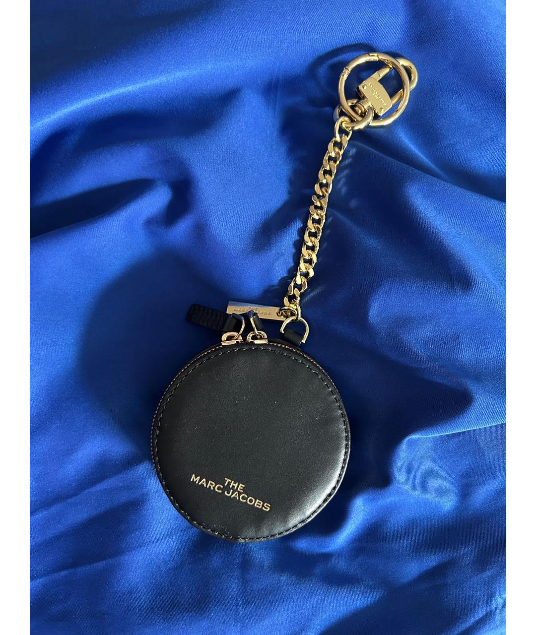 MARC JACOBS Черный кожаный кошелек, фото 2