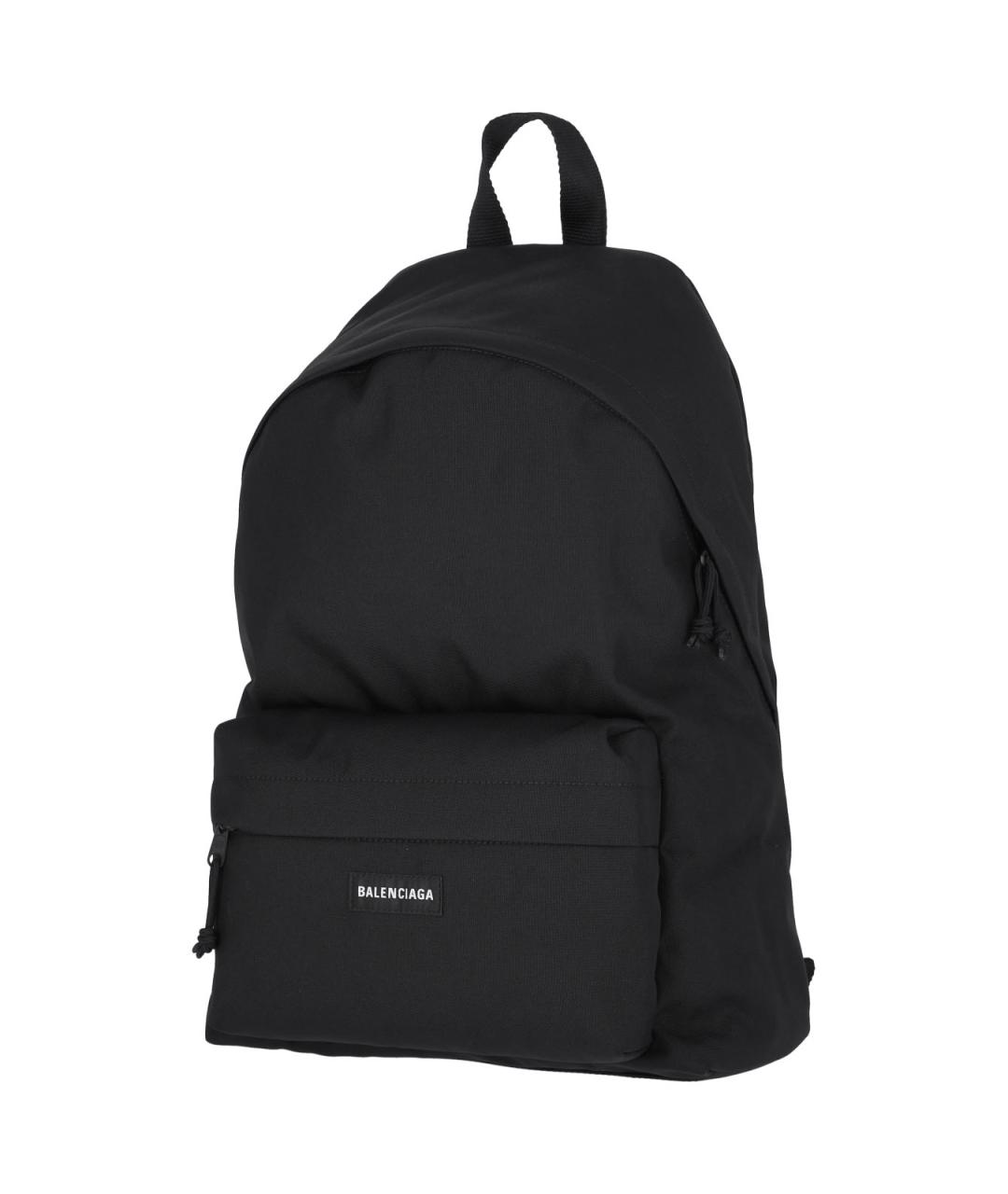 BALENCIAGA Черный синтетический рюкзак, фото 2