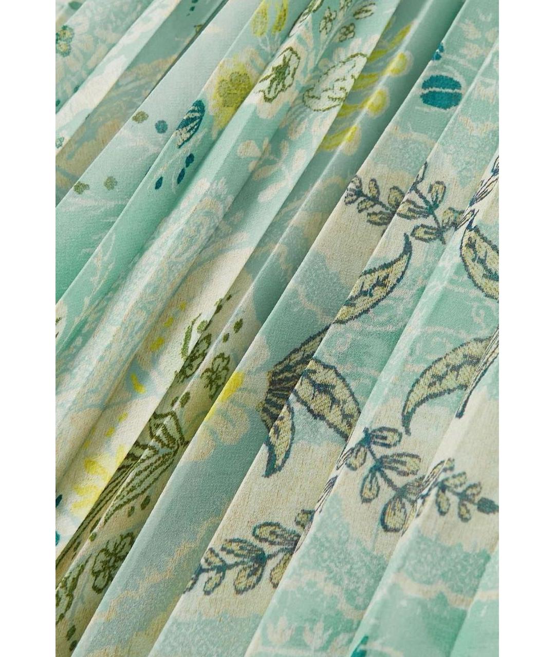 ETRO Зеленая шифоновая блузы, фото 4