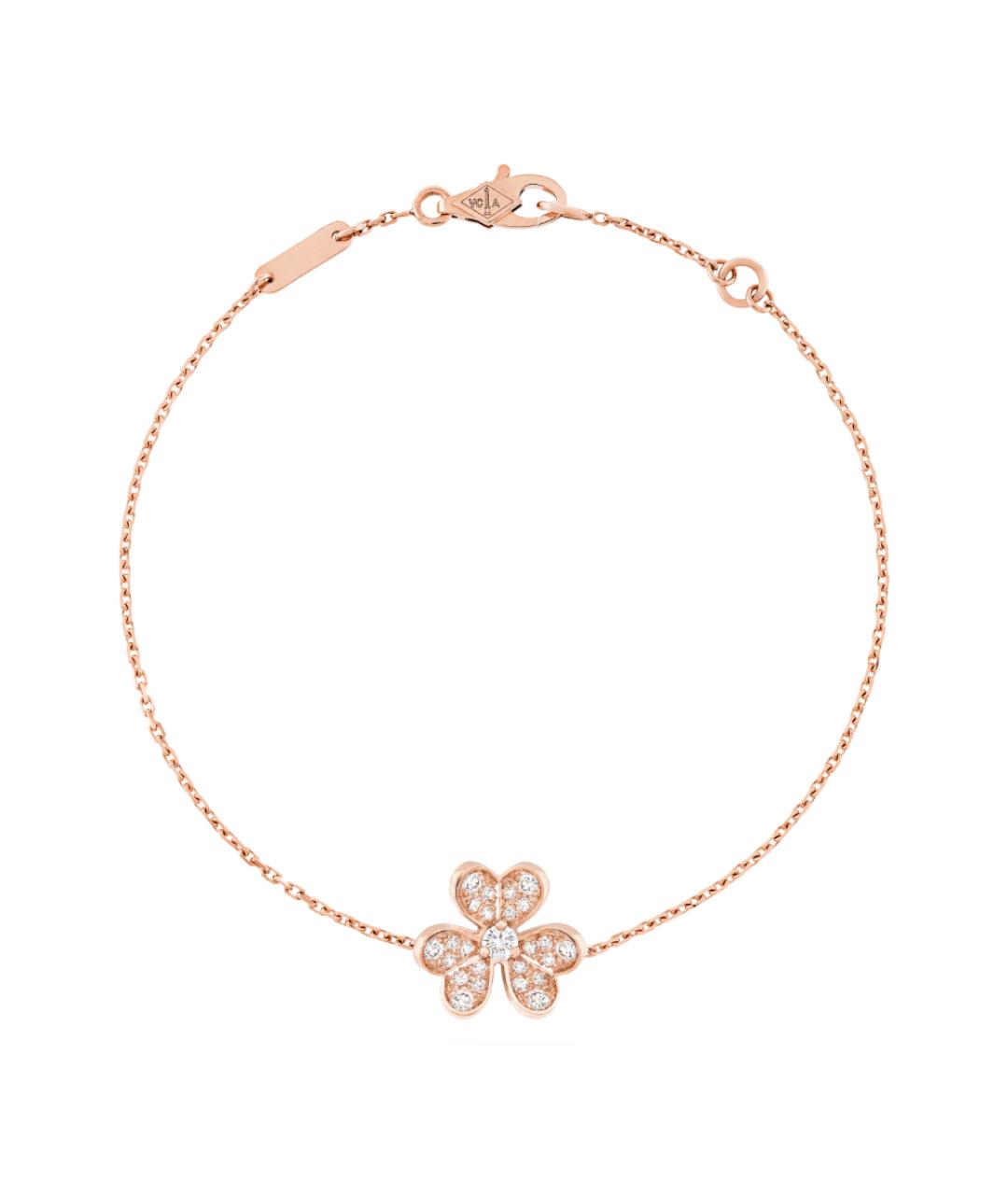 VAN CLEEF & ARPELS Золотой браслет из розового золота, фото 1