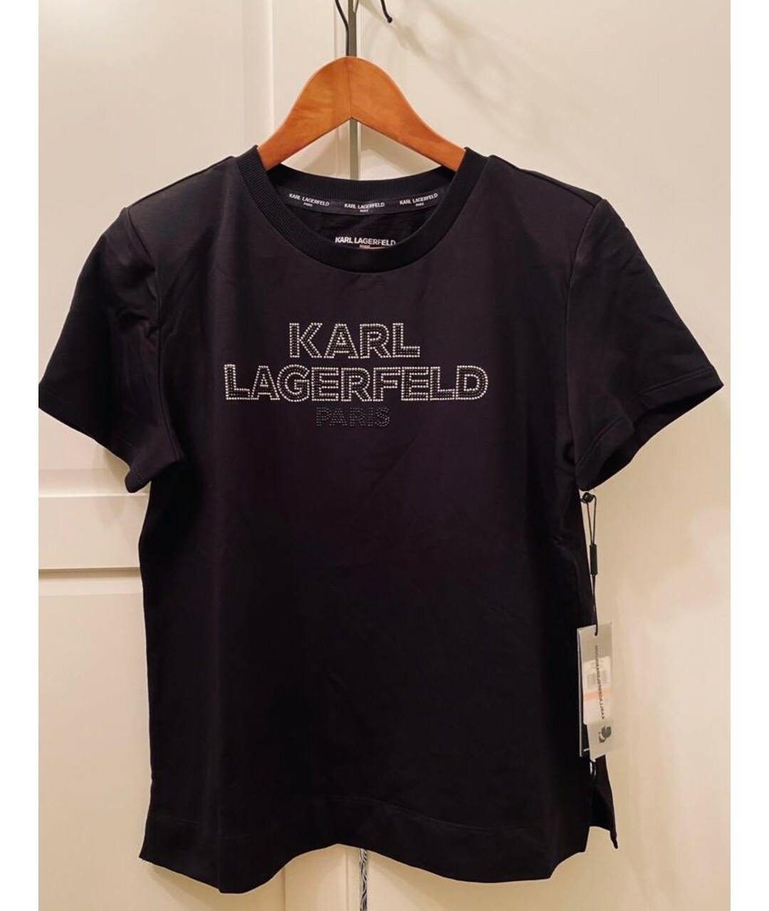 KARL LAGERFELD Черная футболка, фото 8
