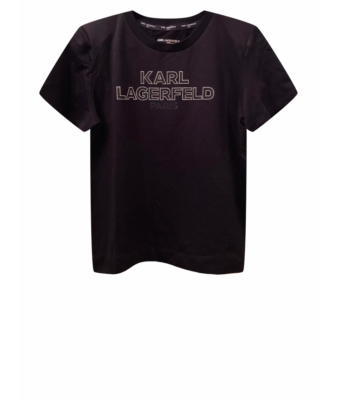 KARL LAGERFELD Черная футболка, фото 1