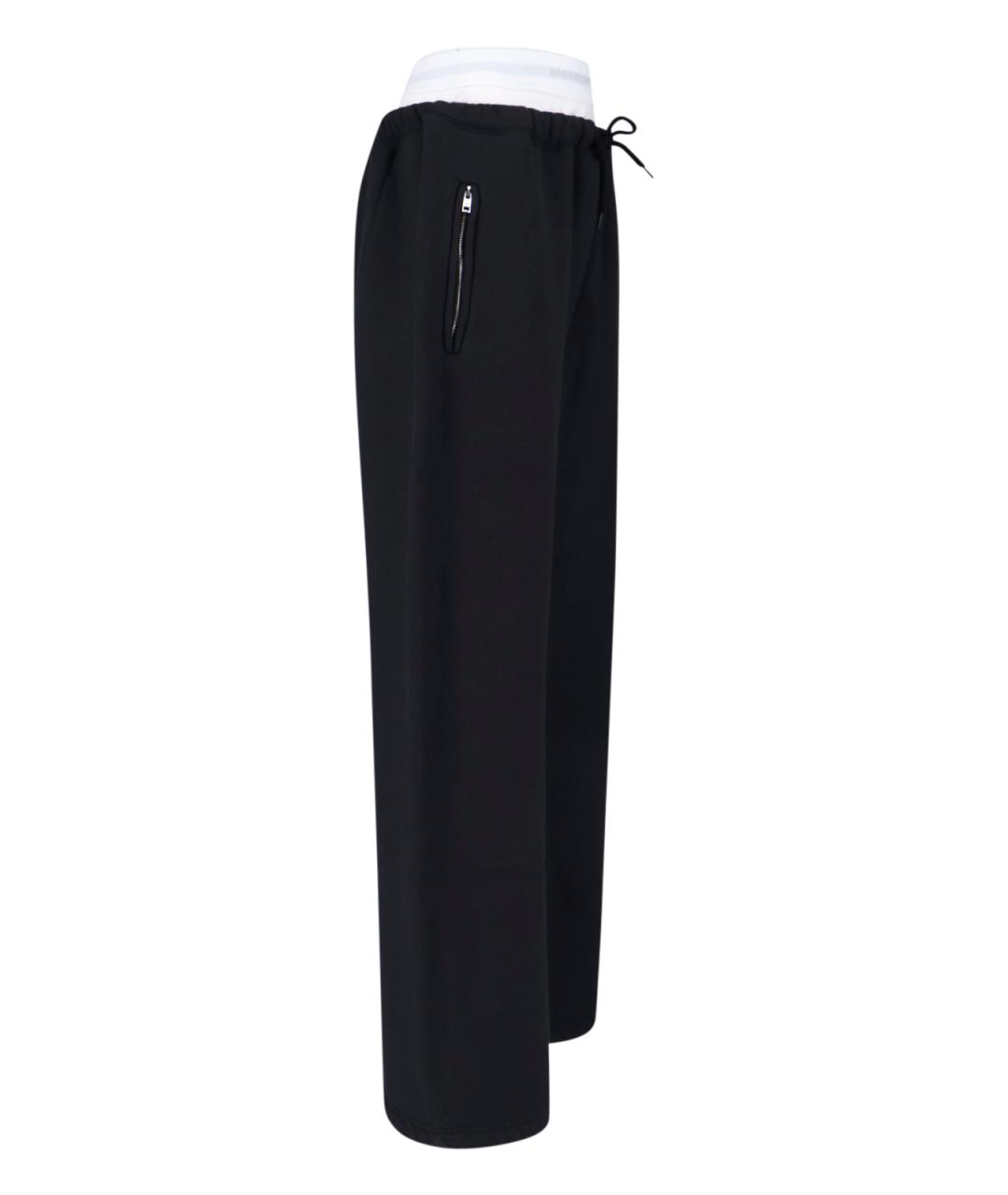 ALEXANDER WANG Черные прямые брюки, фото 3