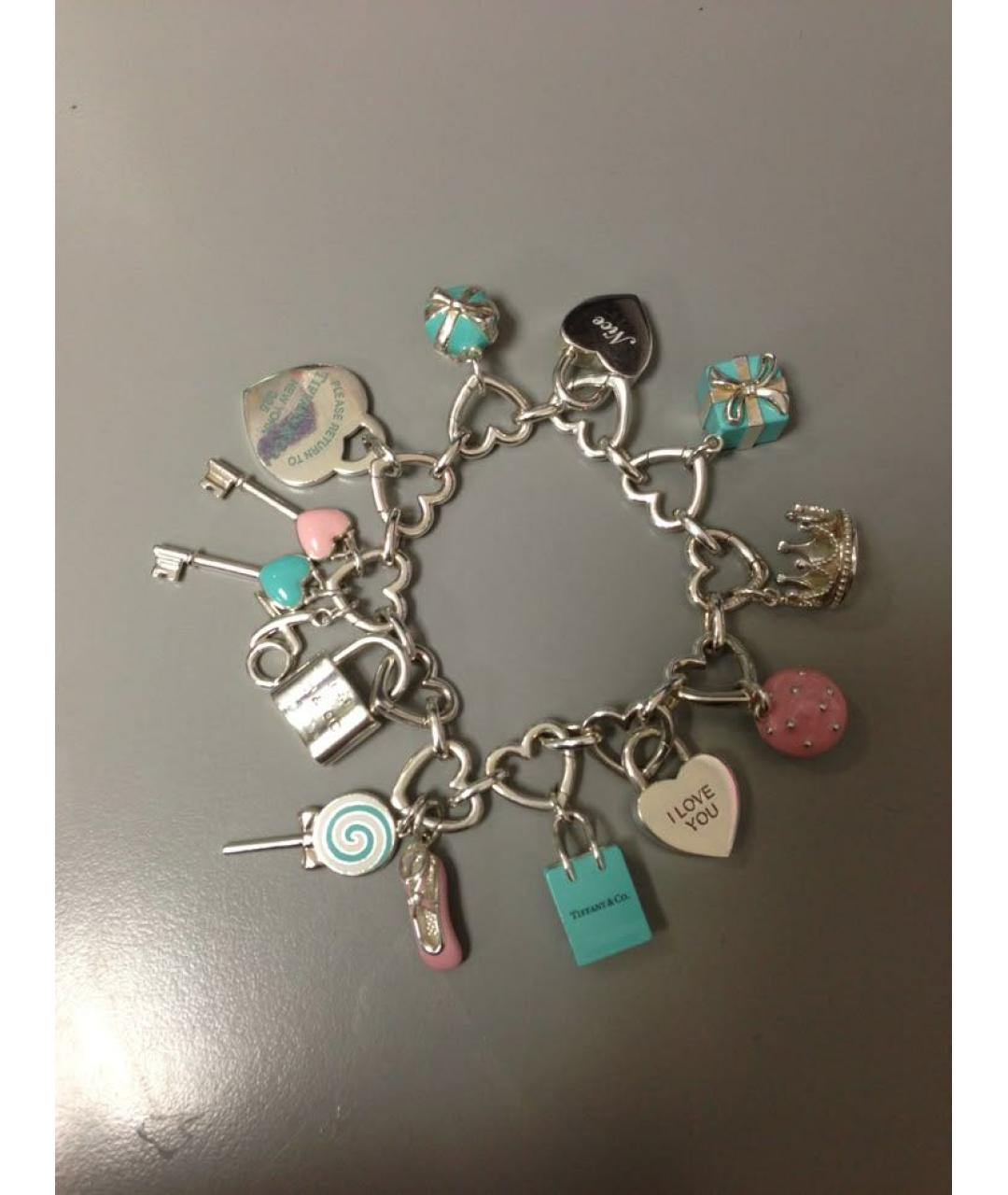 TIFFANY&CO Серебрянный серебряный кулон, фото 5