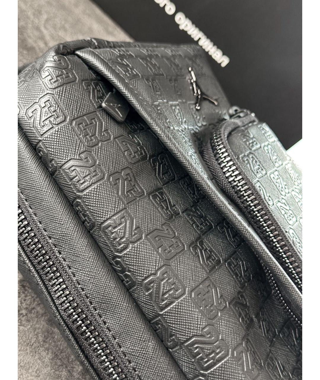 JORDAN Черная сумка через плечо, фото 7