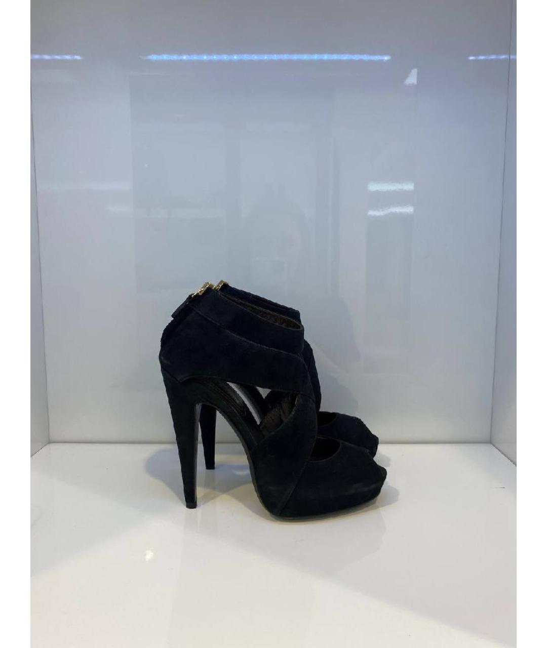 ROBERTO CAVALLI Черные туфли, фото 3