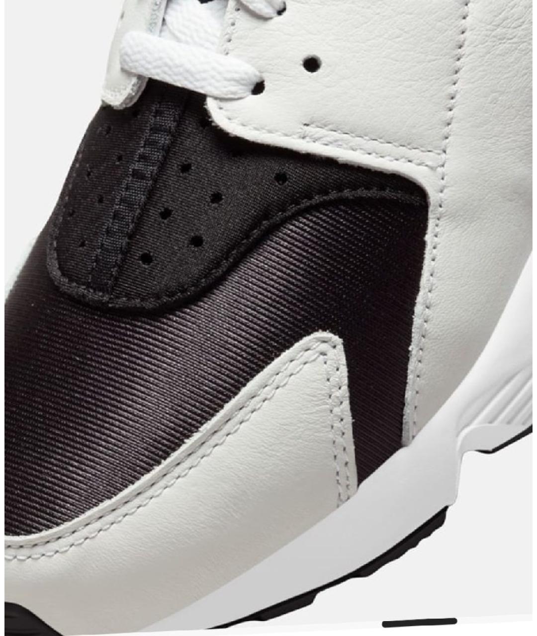 NIKE Черные кожаные кроссовки, фото 3