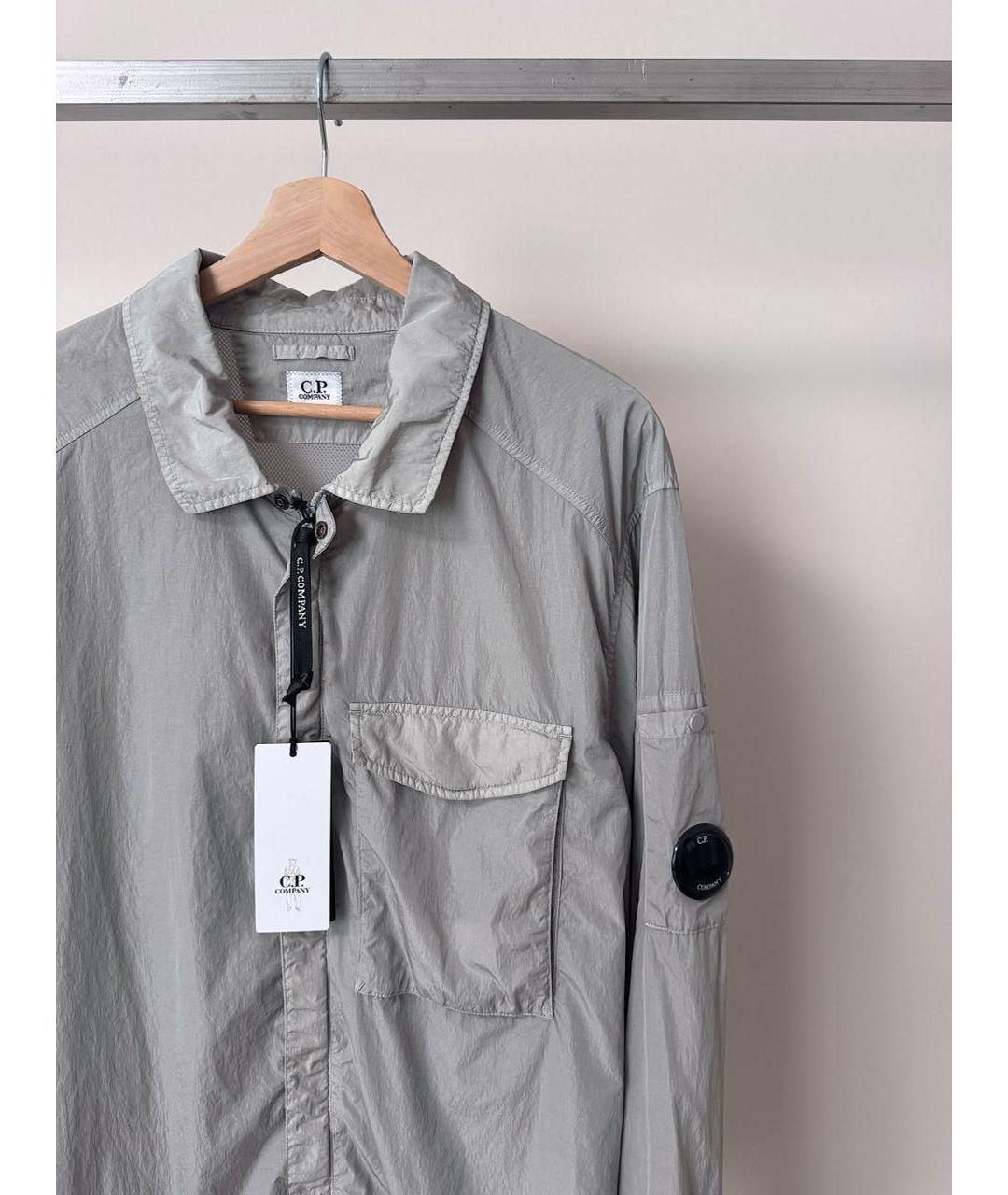 CP COMPANY Серая полиамидовая куртка, фото 3