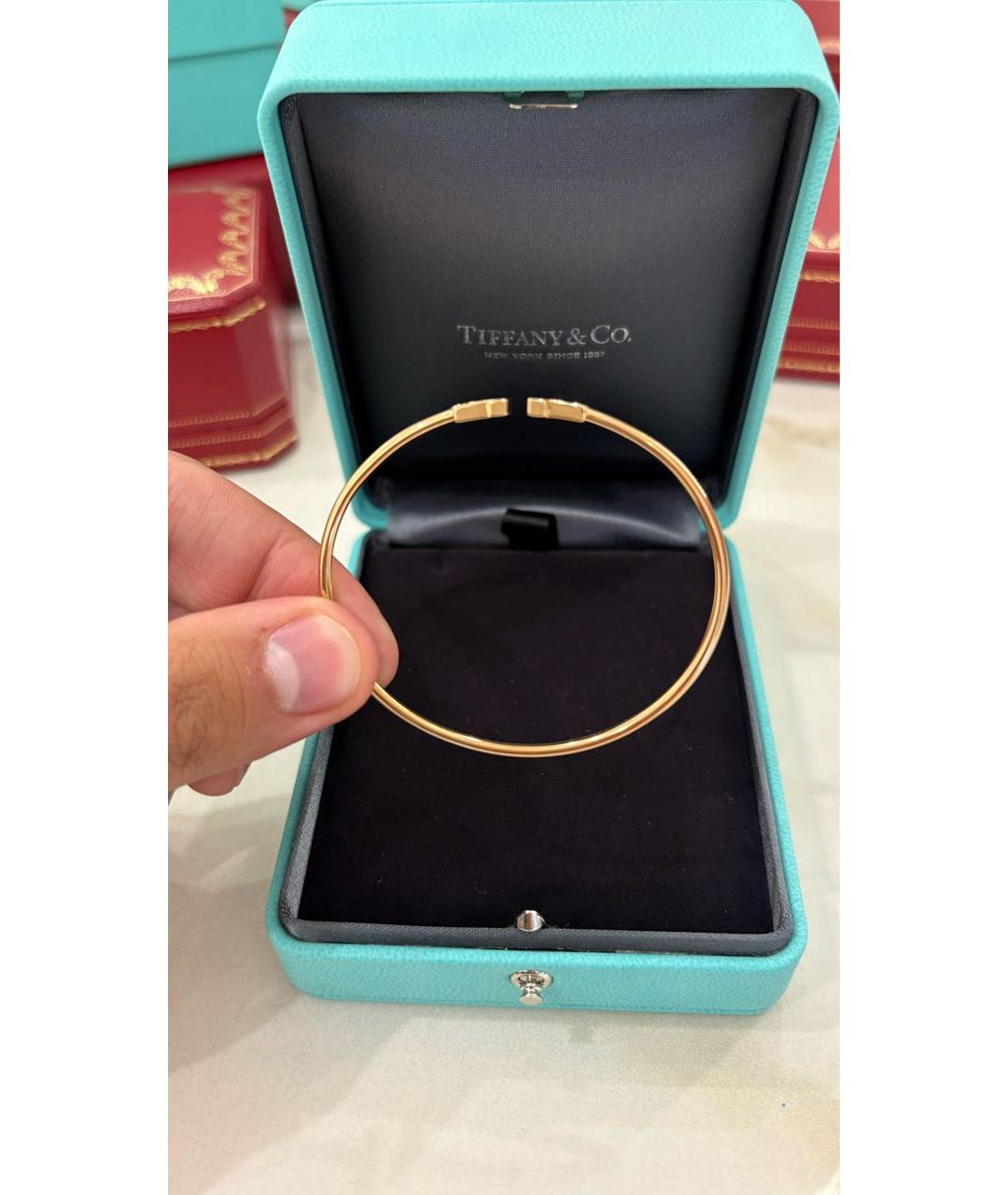 TIFFANY&CO Золотой браслет из розового золота, фото 4