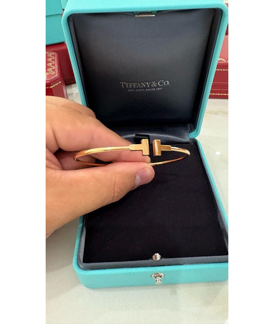 TIFFANY&CO Золотой браслет из розового золота, фото 2