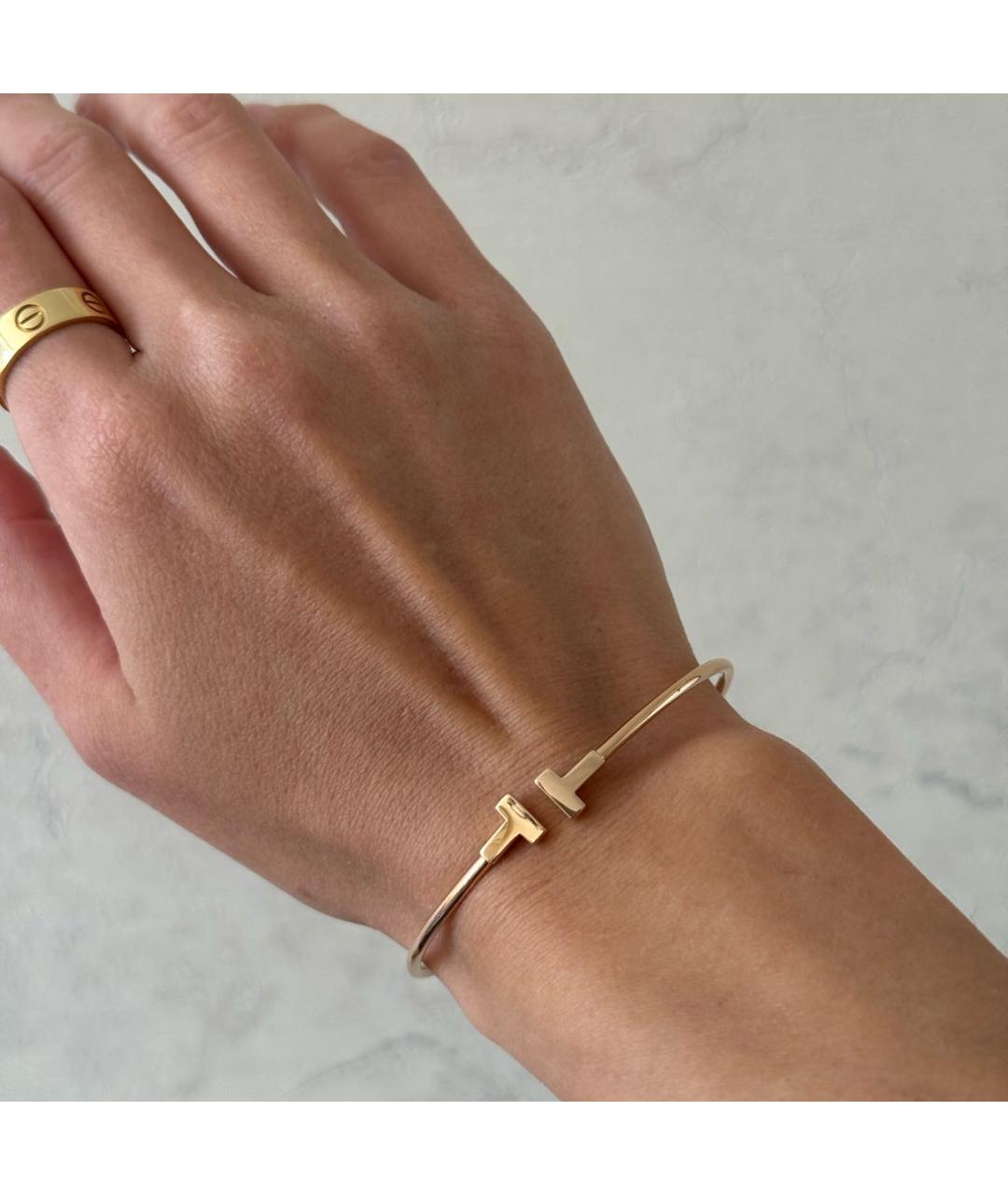 TIFFANY&CO Золотой браслет из розового золота, фото 3
