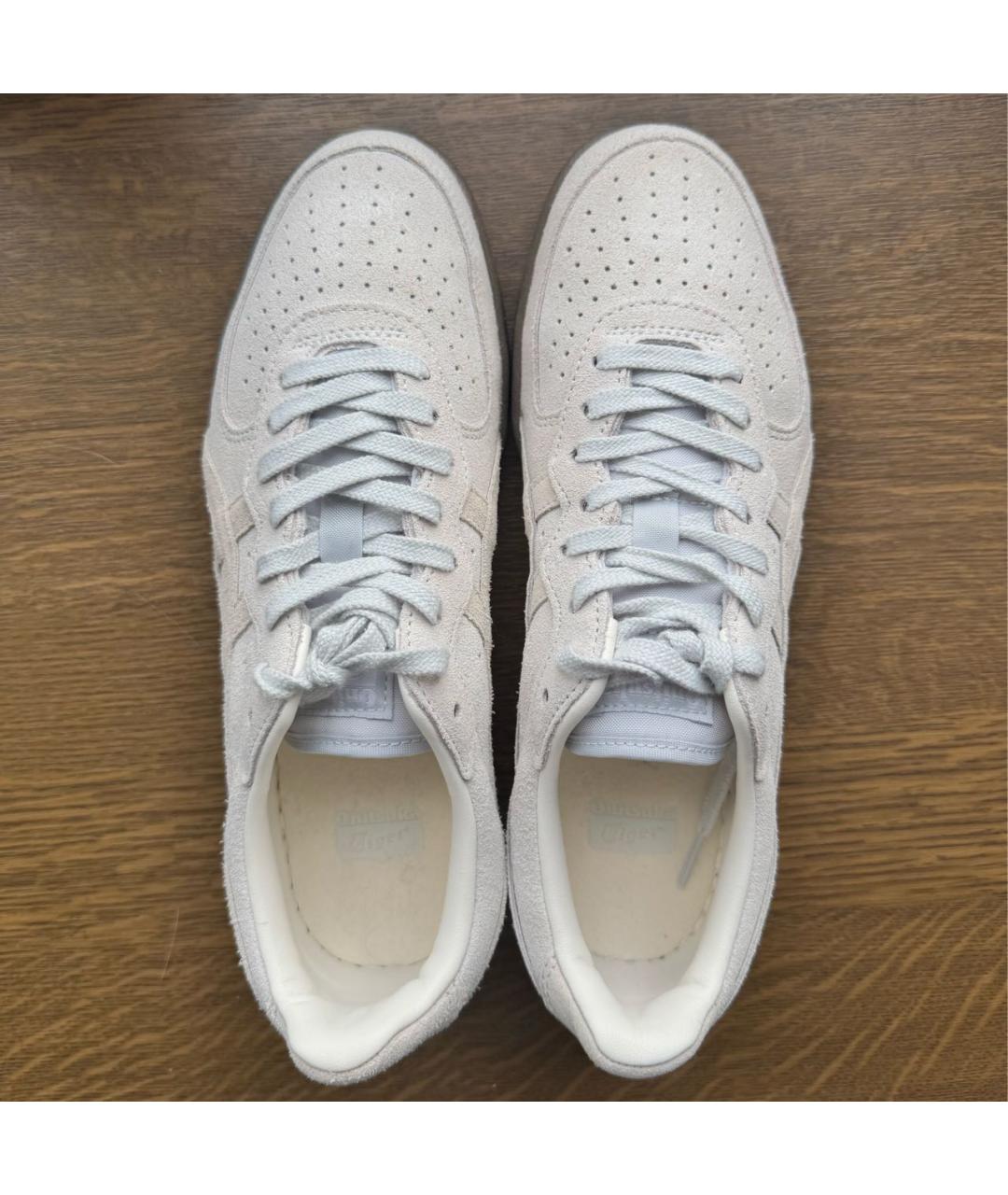 ONITSUKA TIGER Бежевые замшевые кеды, фото 3