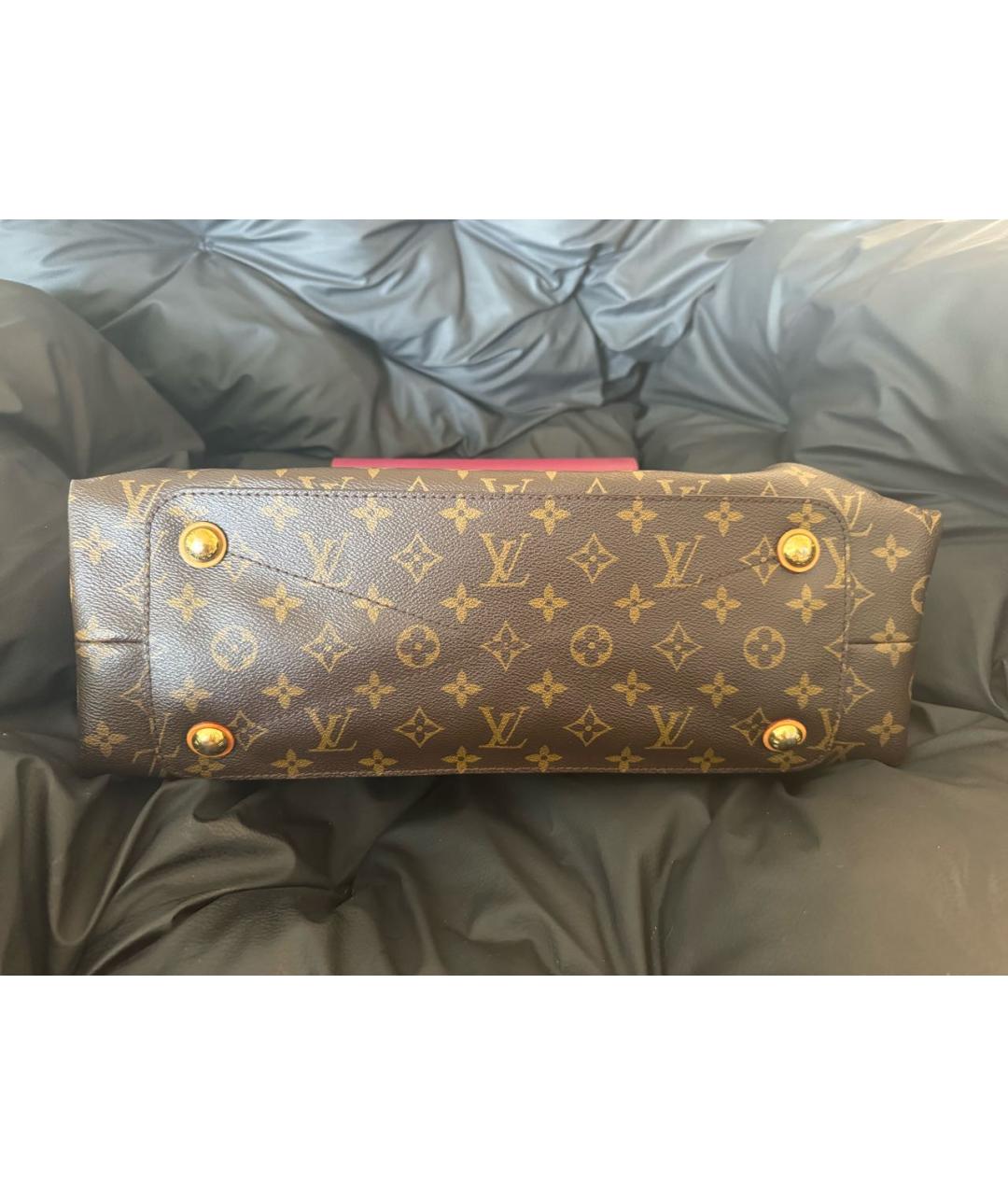 LOUIS VUITTON Коричневая сумка с короткими ручками, фото 8