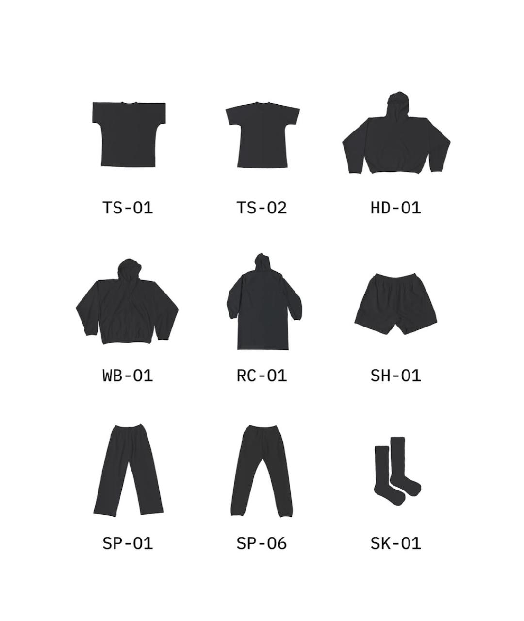 YEEZY Черные хлопковые повседневные брюки, фото 3