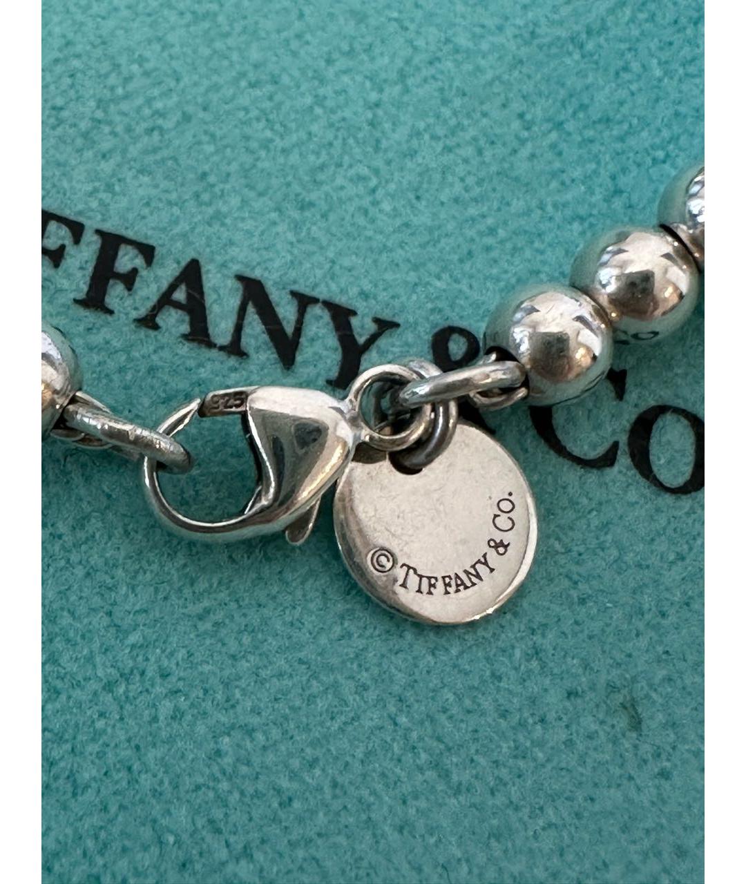 TIFFANY&CO Серебрянный серебряный браслет, фото 5
