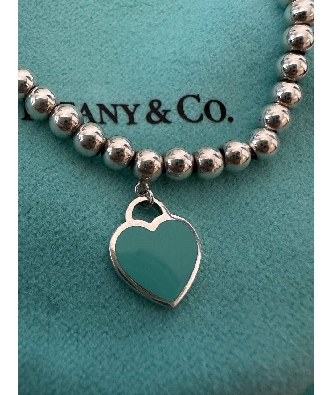TIFFANY&CO Серебрянный серебряный браслет, фото 3