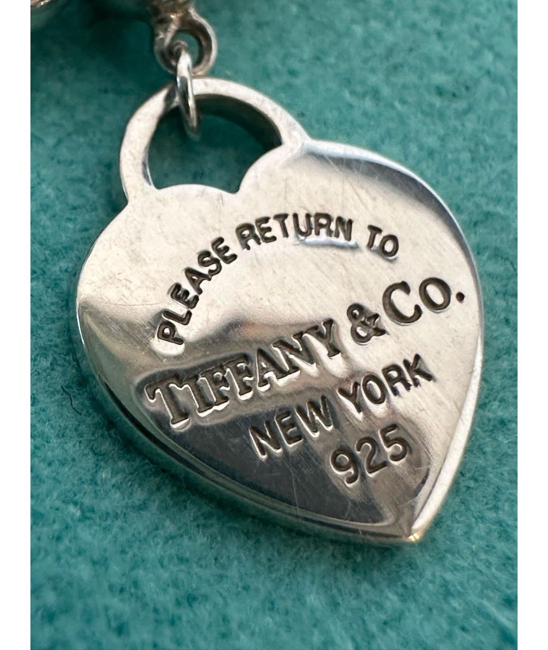 TIFFANY&CO Серебрянный серебряный браслет, фото 4