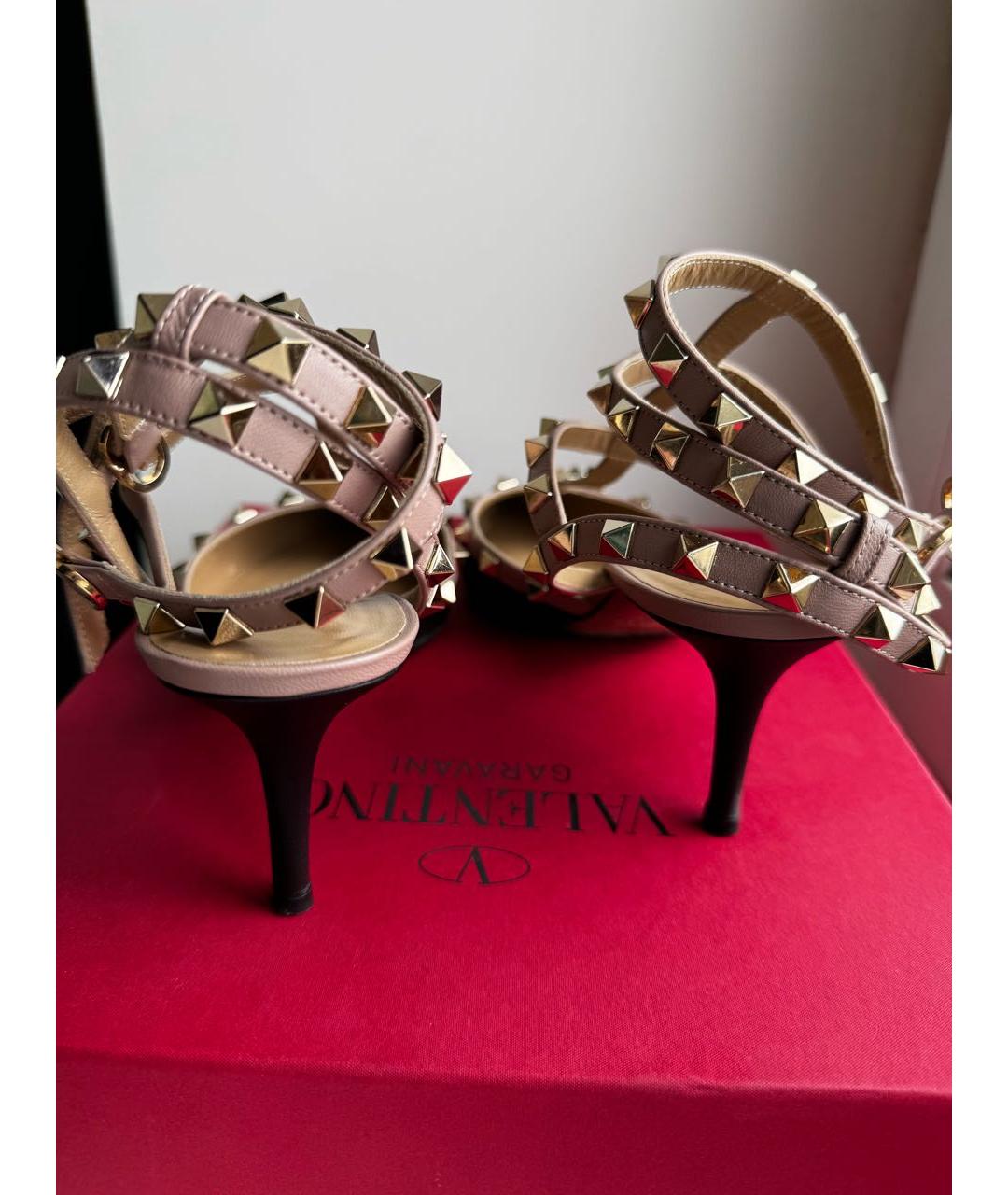 VALENTINO Черные кожаные туфли, фото 3