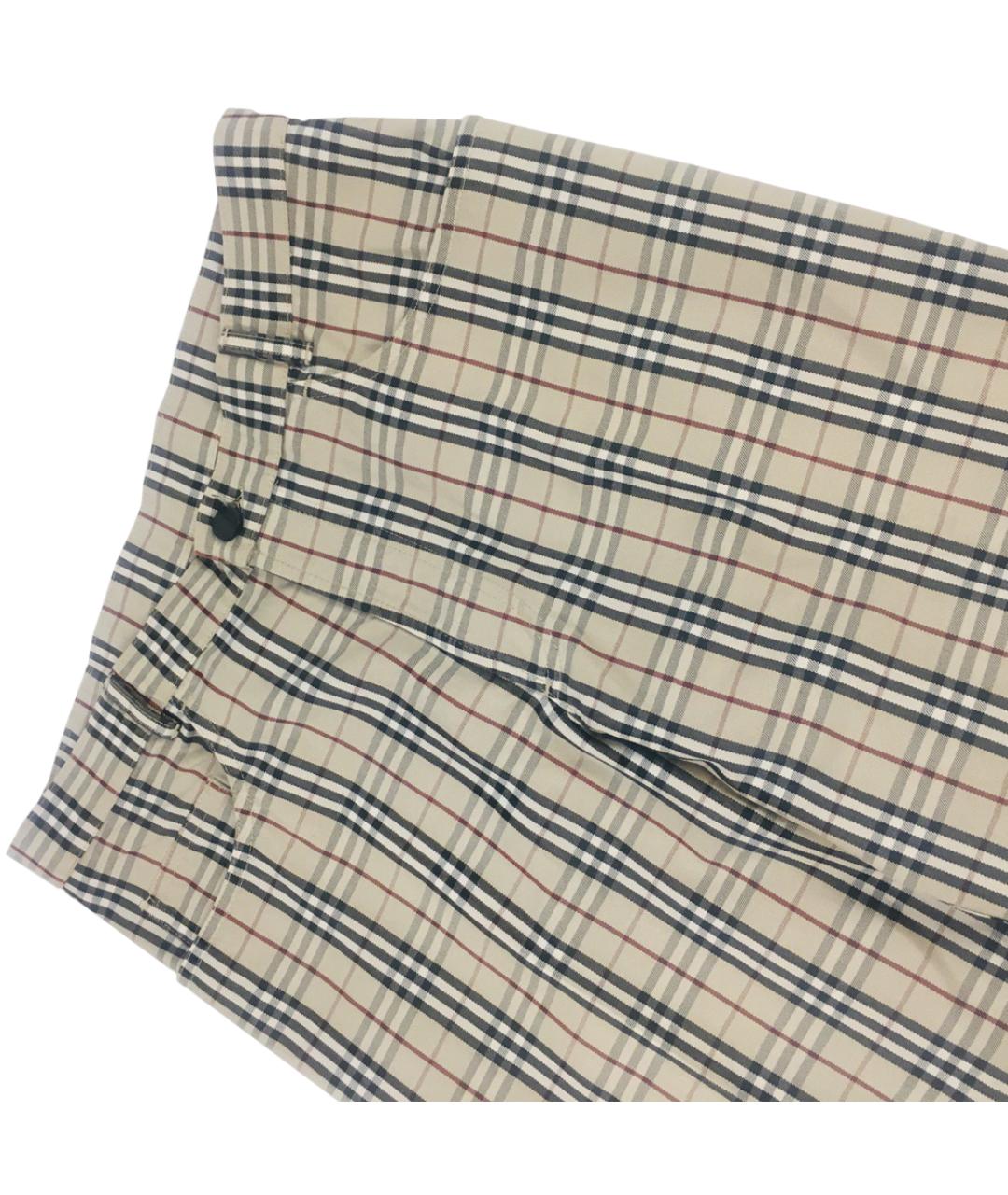 BURBERRY Мульти хлопковые прямые джинсы, фото 4