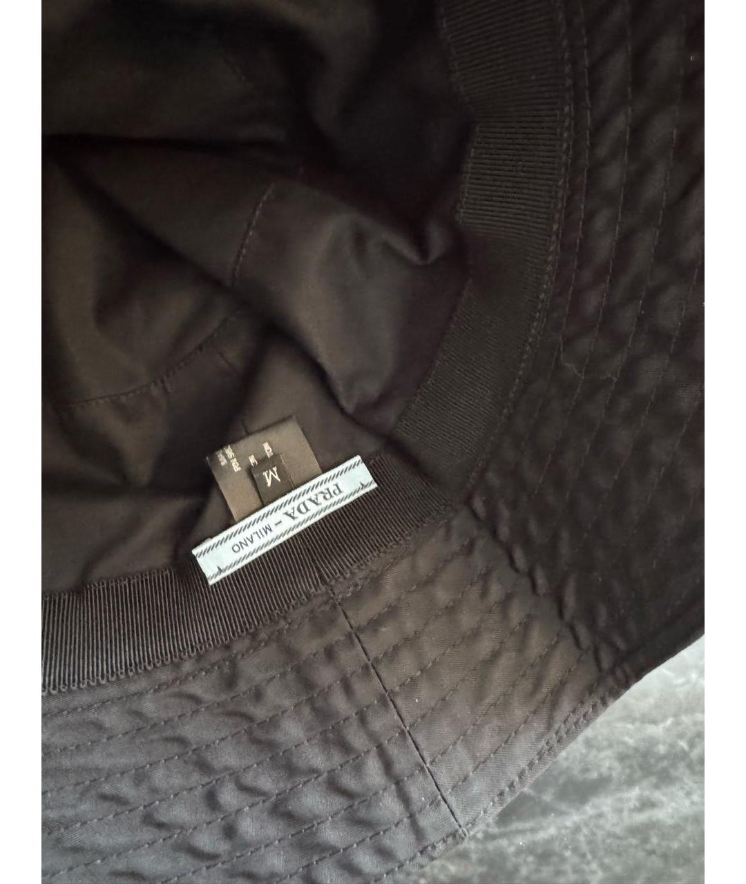PRADA Черная панама, фото 3