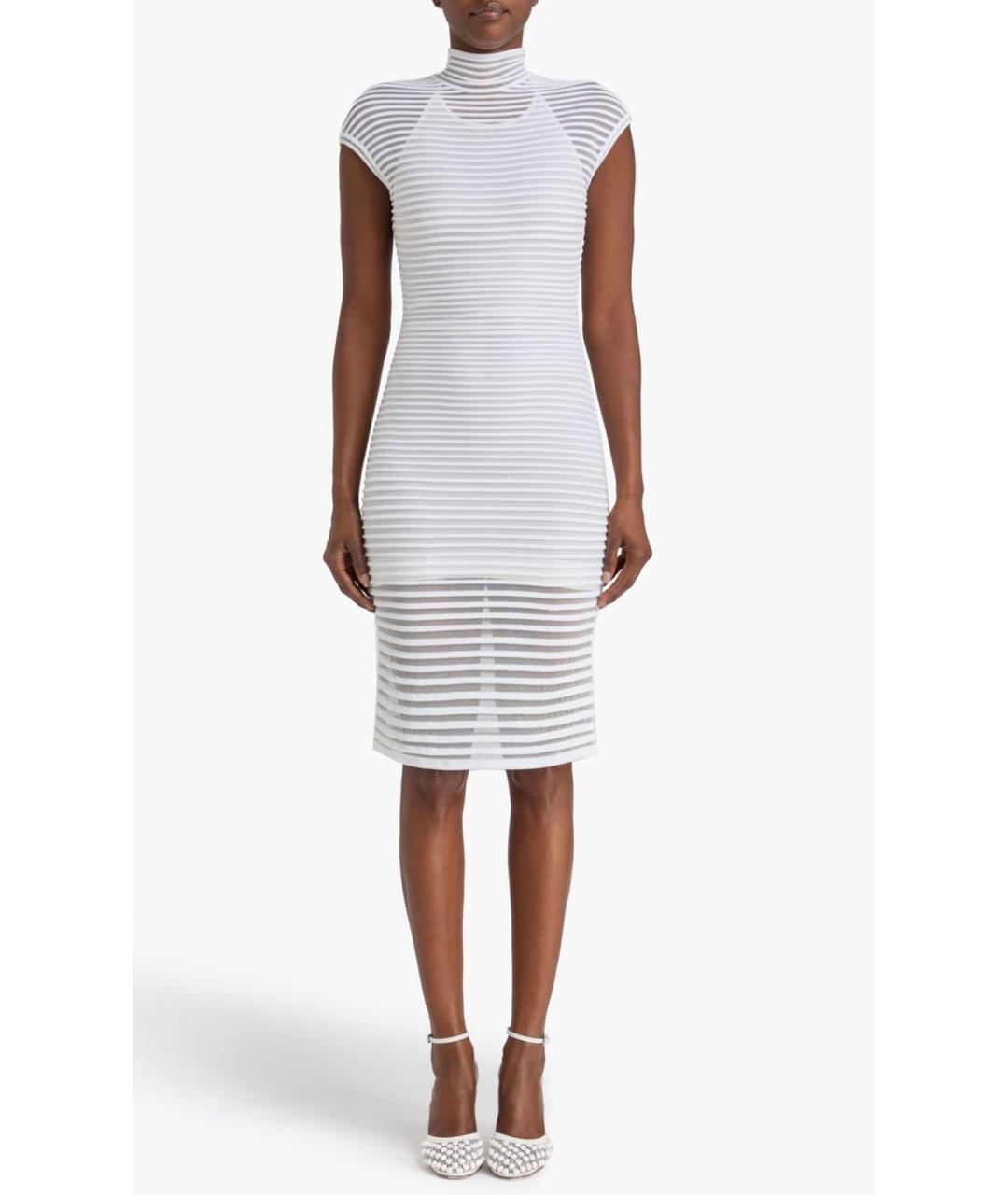 ALAIA Белое коктейльное платье, фото 6