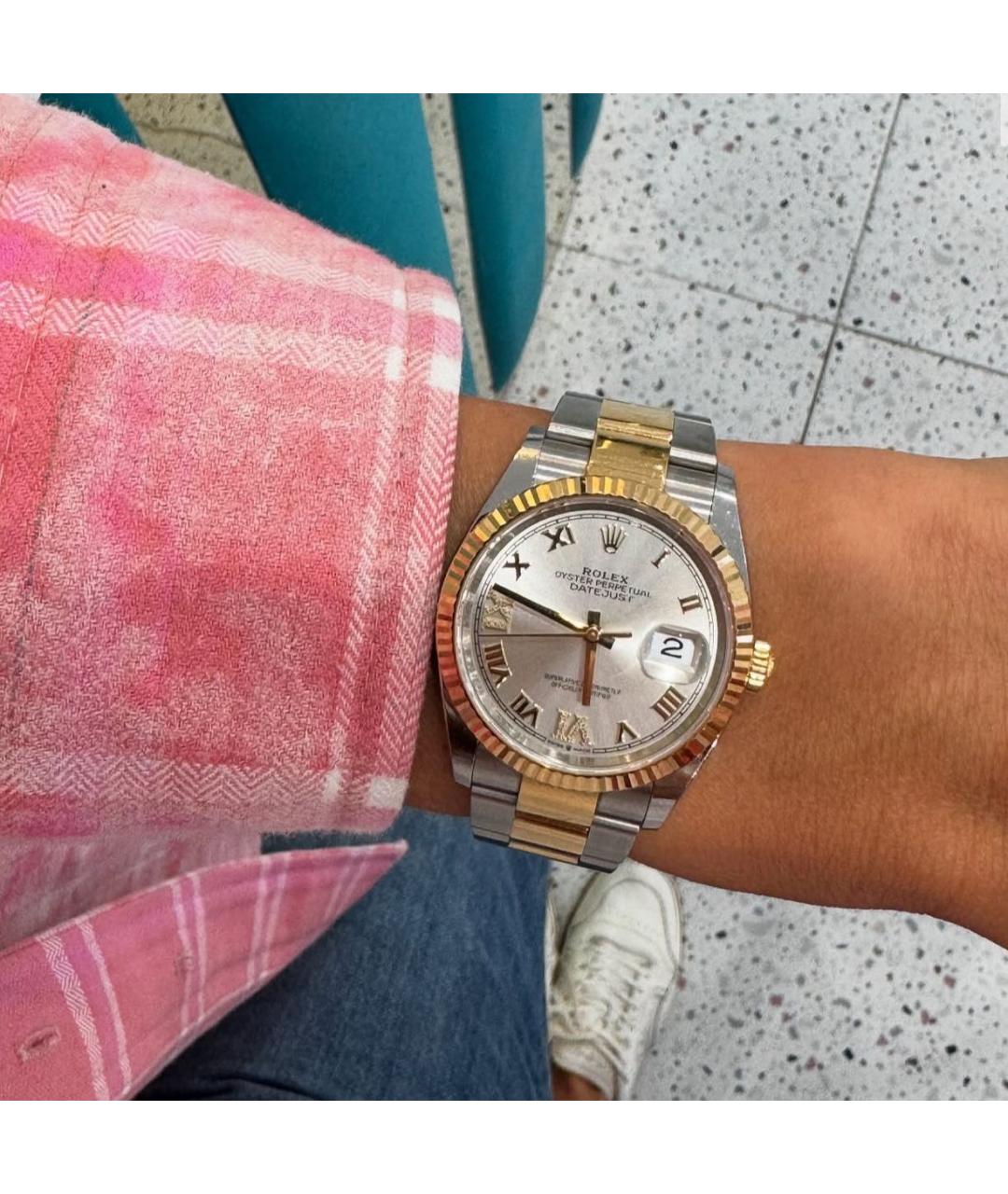 ROLEX Золотые часы, фото 6