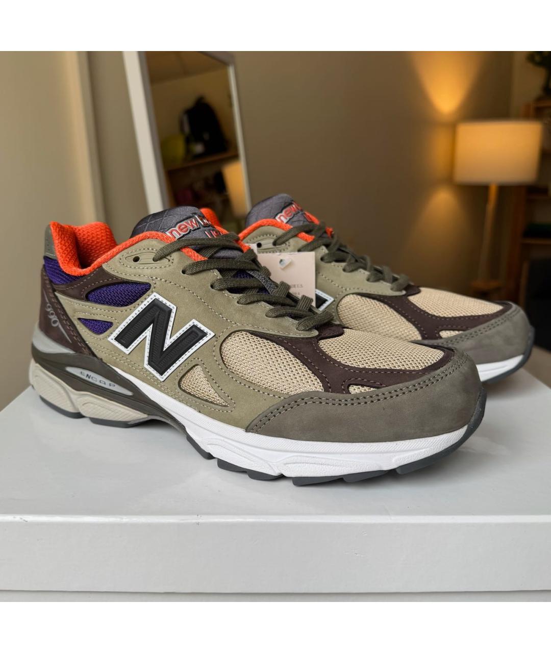 NEW BALANCE Замшевые низкие кроссовки / кеды, фото 3