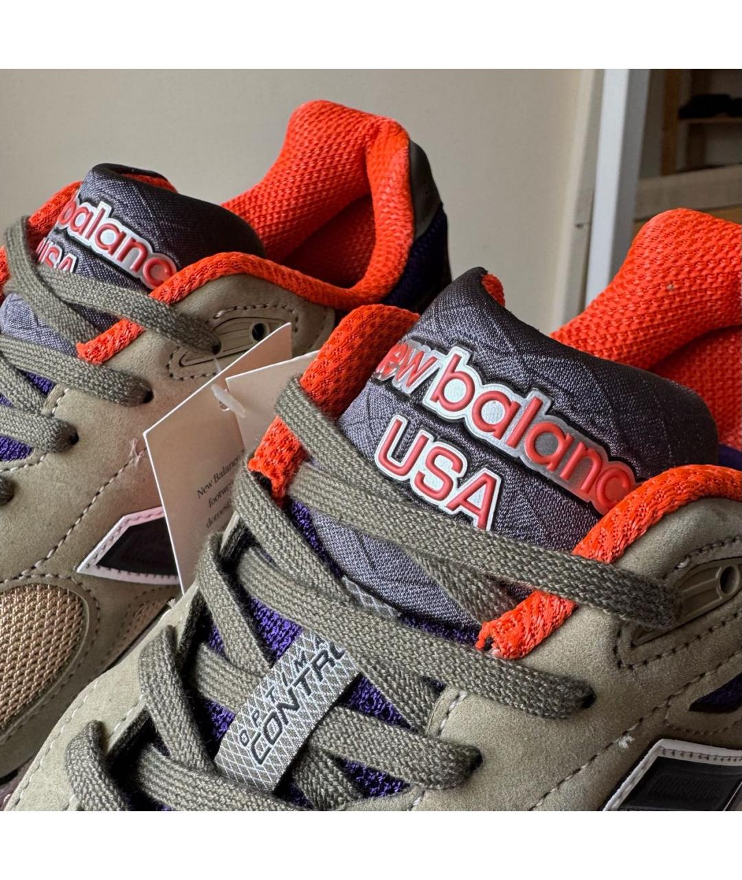 NEW BALANCE Замшевые низкие кроссовки / кеды, фото 4