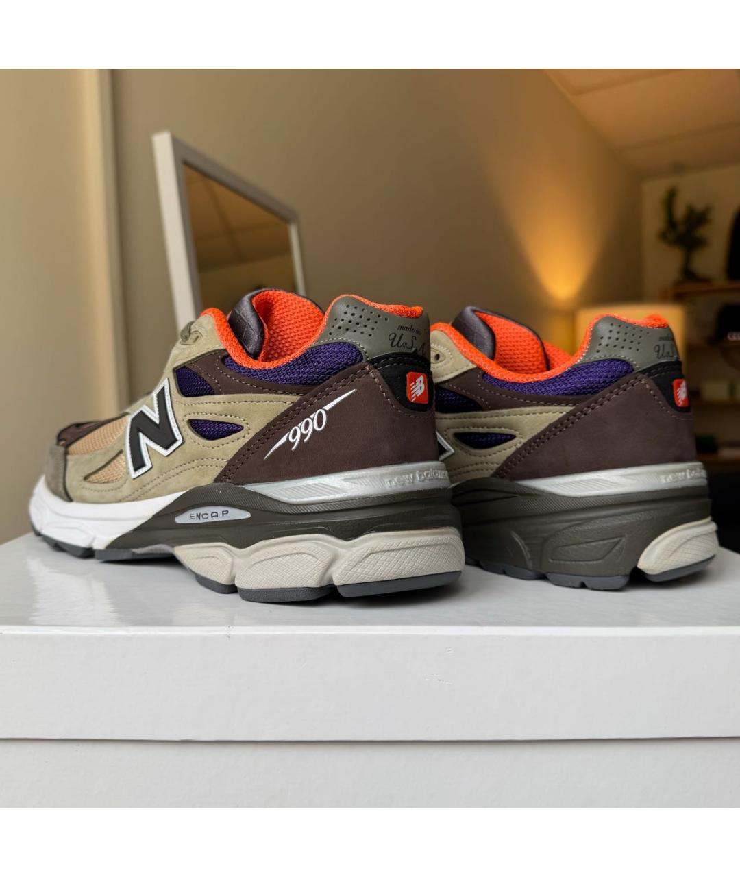 NEW BALANCE Замшевые низкие кроссовки / кеды, фото 5