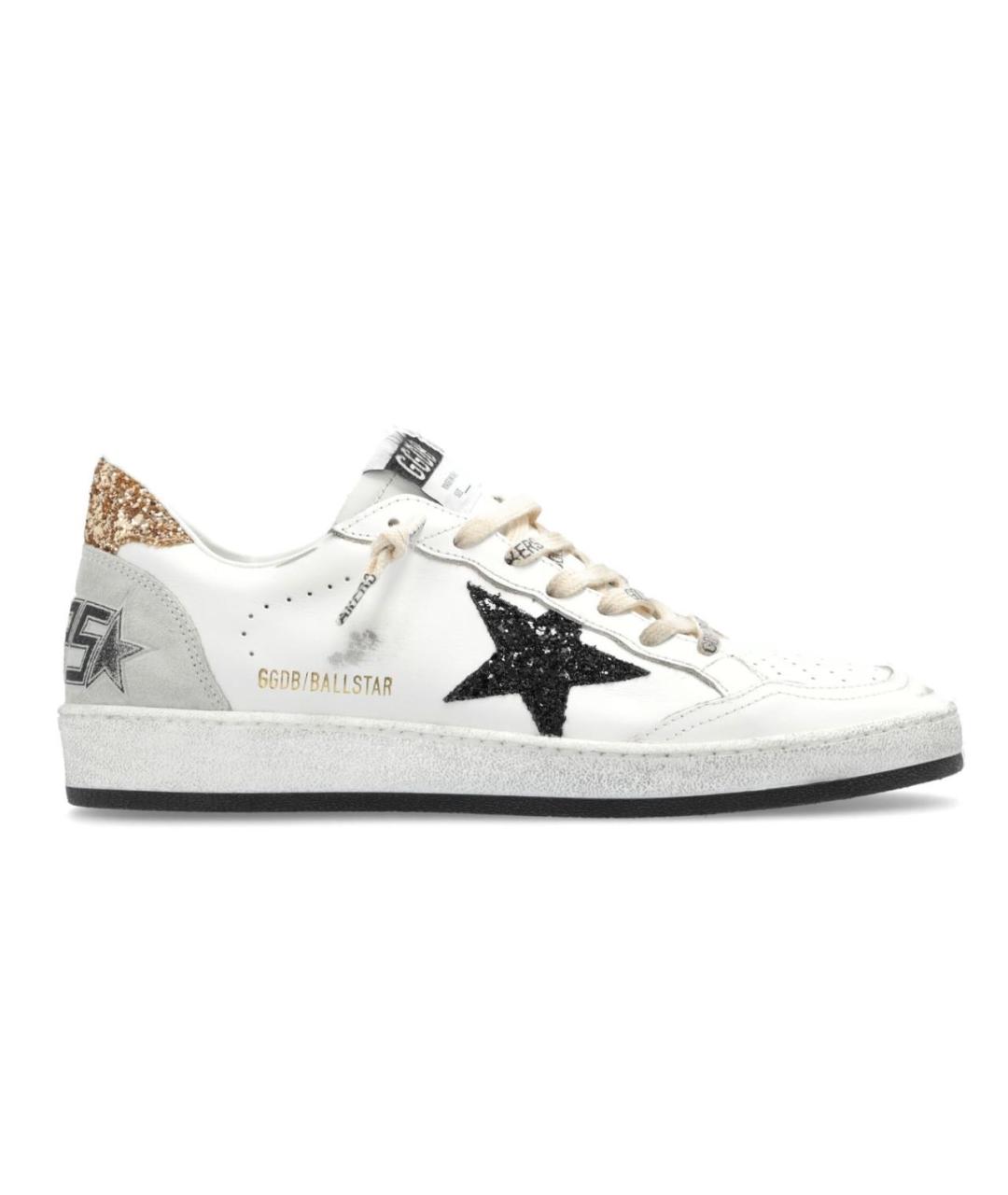 GOLDEN GOOSE DELUXE BRAND Белые кожаные кеды, фото 8