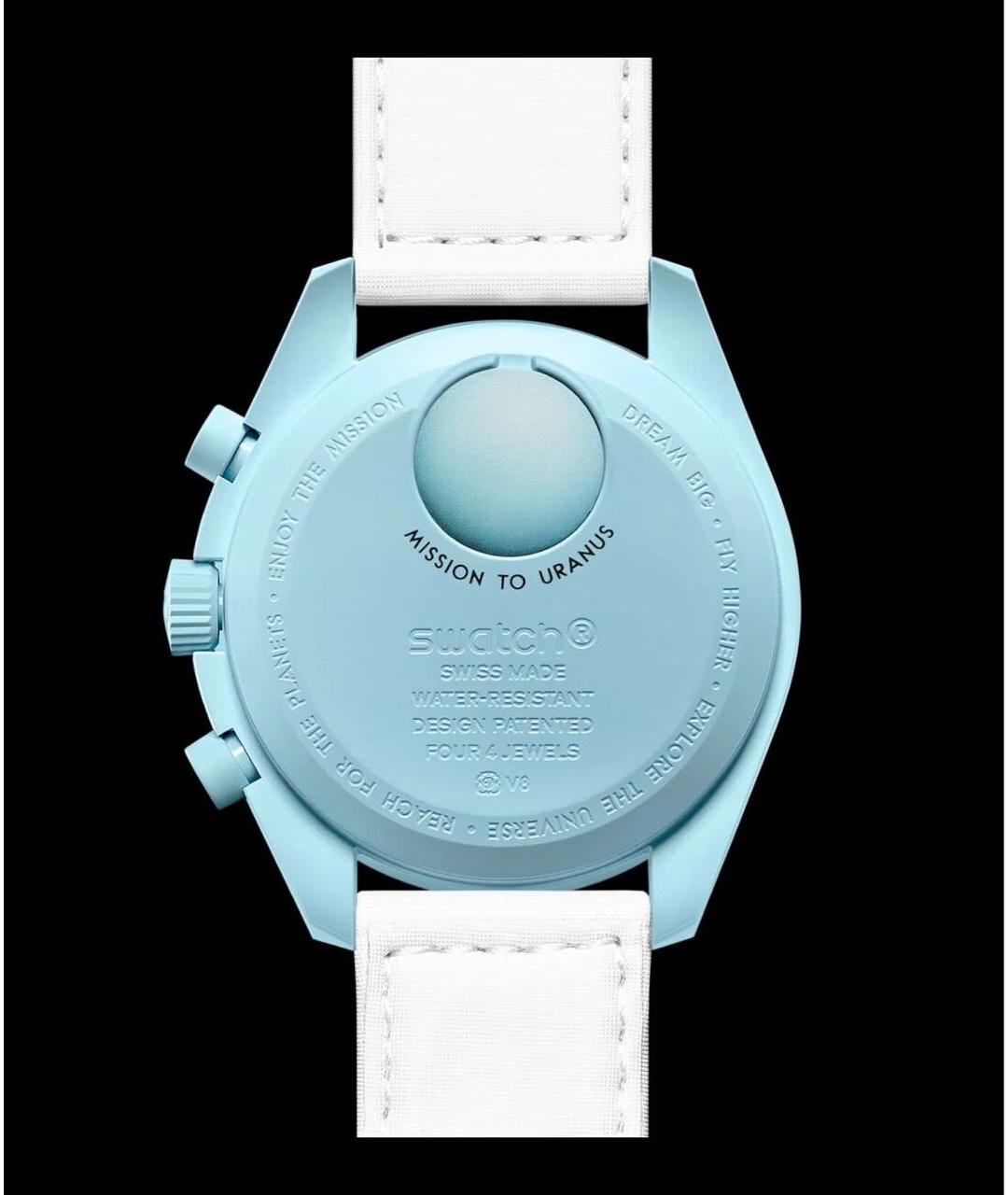 Swatch Бирюзовые керамические часы, фото 3