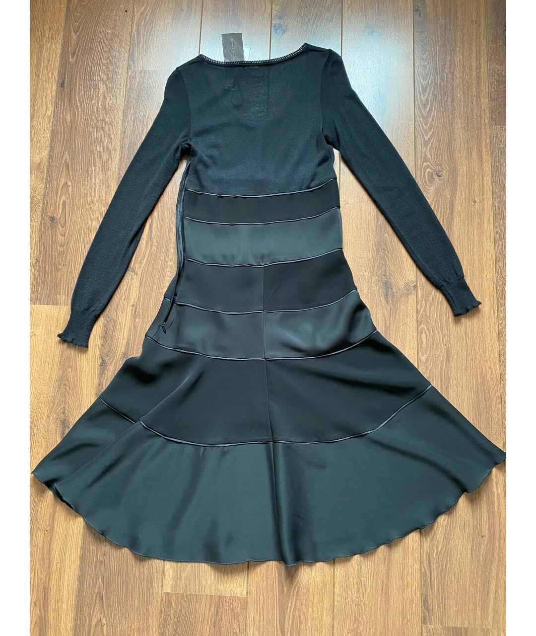 ERMANNO SCERVINO Черное кашемировое платье, фото 2
