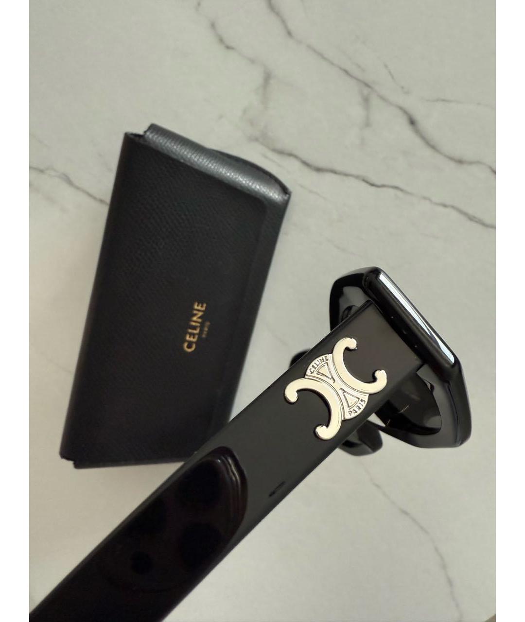 CELINE Черные солнцезащитные очки, фото 2