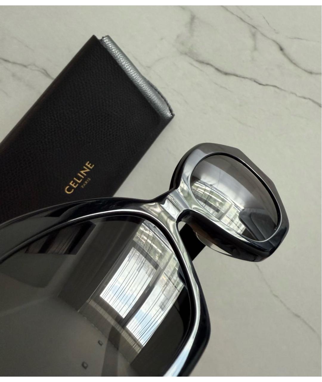 CELINE Черные солнцезащитные очки, фото 5