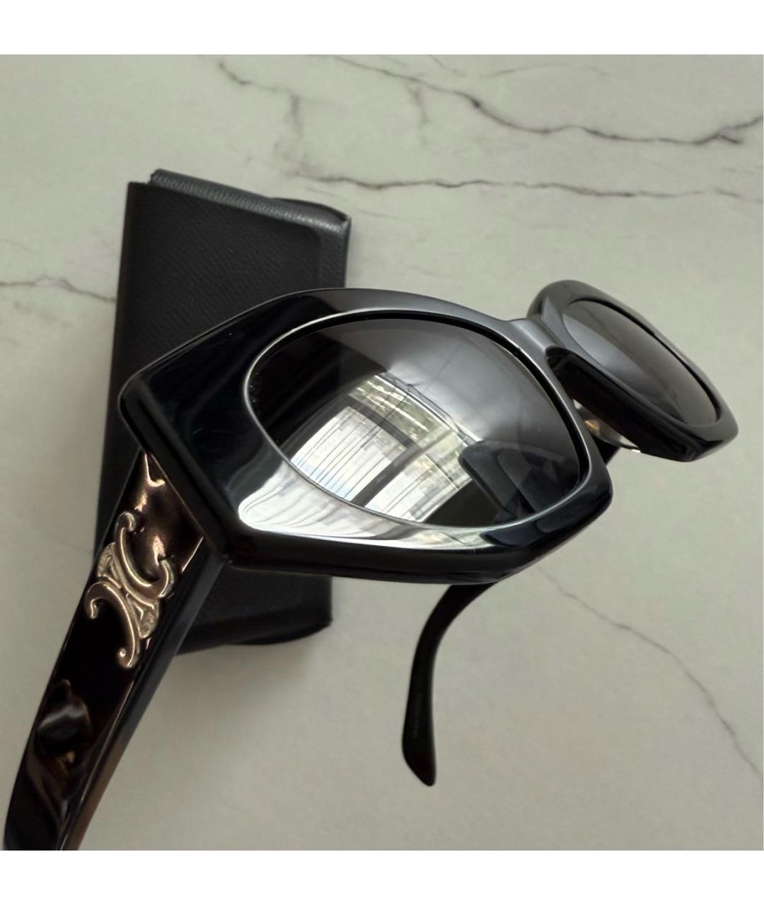 CELINE Черные солнцезащитные очки, фото 3