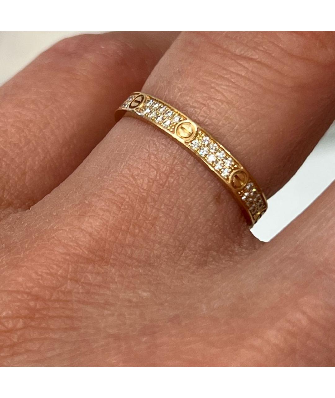 CARTIER Золотое кольцо из розового золота, фото 5