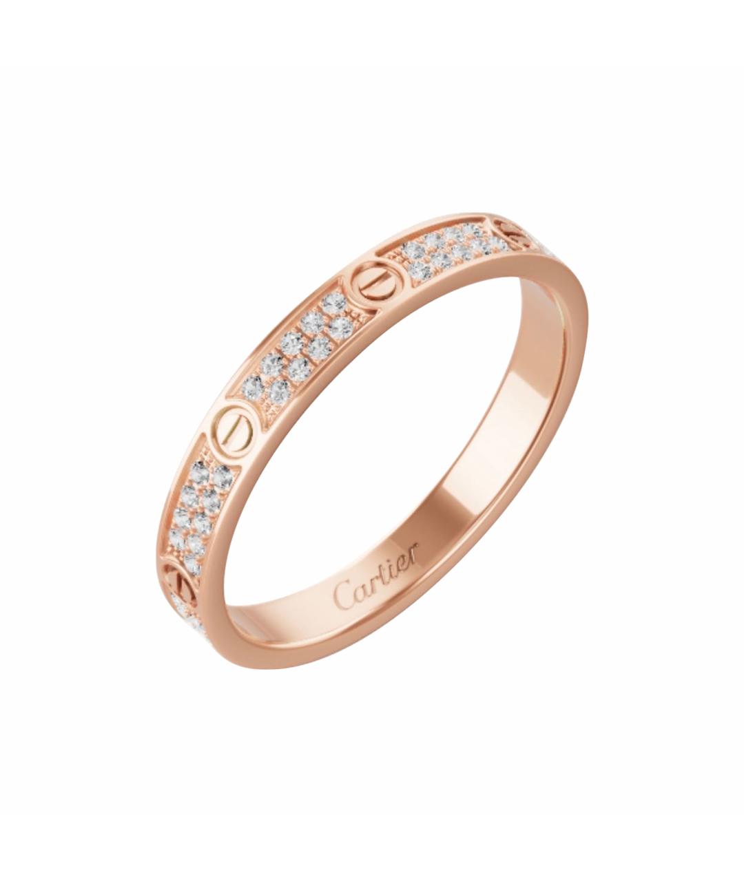 CARTIER Золотое кольцо из розового золота, фото 1